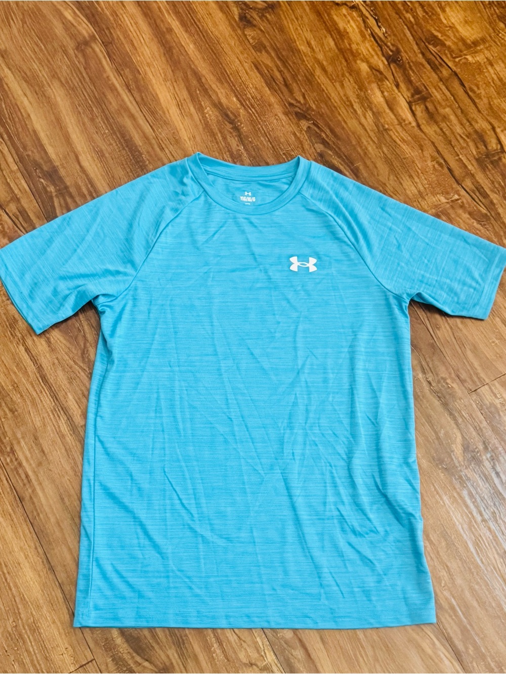 Under Armour Men's Short Sleeve Performance Tee - Aqua Blue